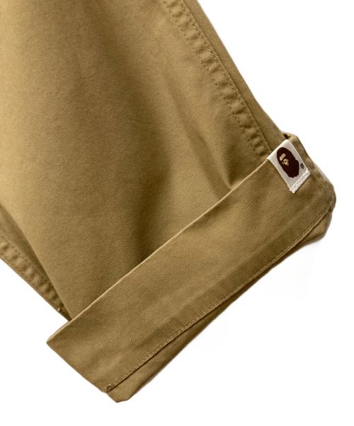 A BATHING APE（ア ベイシング エイプ）A BATHING APE (ア ベイシング エイプ) チノパン ベージュ サイズ:XXSの古着・服飾アイテム