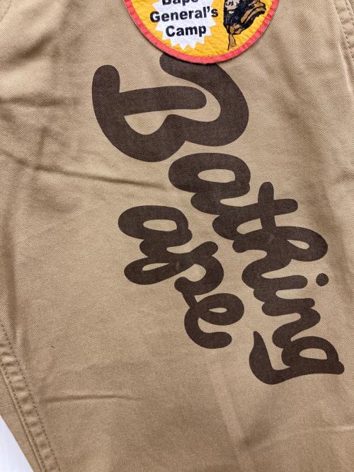 A BATHING APE（ア ベイシング エイプ）A BATHING APE (ア ベイシング エイプ) チノパン ベージュ サイズ:XXSの古着・服飾アイテム