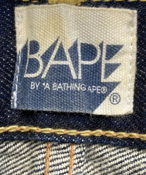 A BATHING APE（ア ベイシング エイプ）A BATHING APE (ア ベイシング エイプ) デニムパンツ インディゴ サイズ:XXLの古着・服飾アイテム