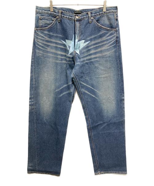 A BATHING APE（ア ベイシング エイプ）A BATHING APE (ア ベイシング エイプ) デニムパンツ インディゴ サイズ:XXLの古着・服飾アイテム