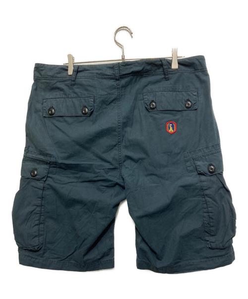 A BATHING APE（アベイシングエイプ）A BATHING APE (アベイシングエイプ) サル顔刺繍カーゴショーツ ブラック サイズ:XLの古着・服飾アイテム