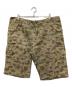 A BATHING APE（アベイシングエイプ）の古着「カモフラカーゴハーフパンツ」｜カーキ