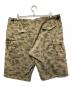 A BATHING APE (アベイシングエイプ) カモフラカーゴハーフパンツ カーキ サイズ:XXL：7000円