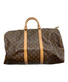 LOUIS VUITTON（ルイ ヴィトン）の古着「キーポル50 」｜ブラウン