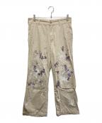 Needlesニードルズ）の古着「Safari Pant-Cotton Gabardine」｜ベージュ