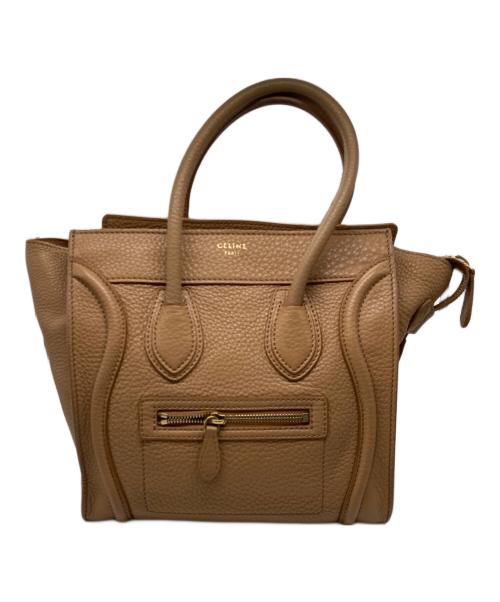 CELINE（セリーヌ）CELINE (セリーヌ) ラゲージマイクロ ブラウンの古着・服飾アイテム