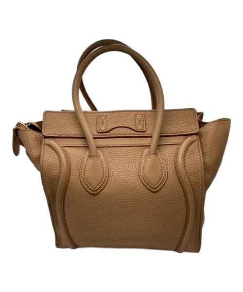 CELINE（セリーヌ）CELINE (セリーヌ) ラゲージマイクロ ブラウンの古着・服飾アイテム