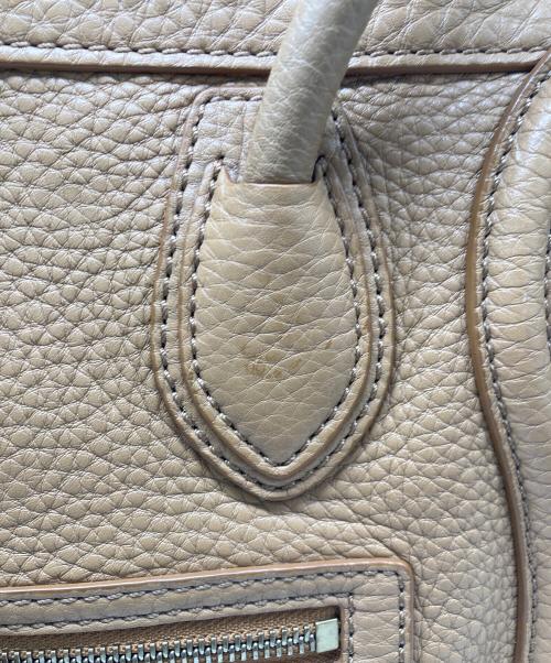 CELINE（セリーヌ）CELINE (セリーヌ) ラゲージマイクロ ブラウンの古着・服飾アイテム