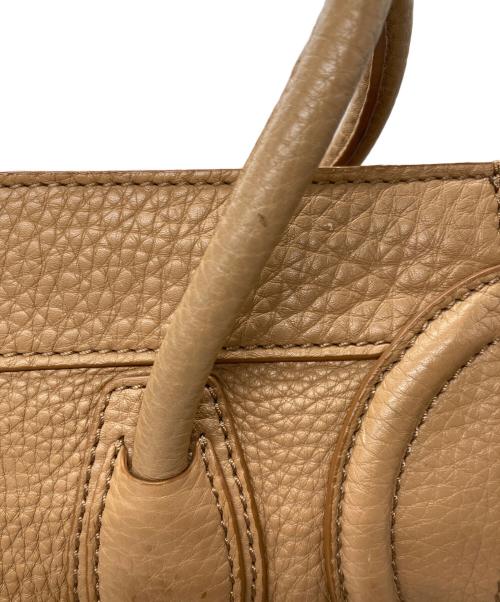 CELINE（セリーヌ）CELINE (セリーヌ) ラゲージマイクロ ブラウンの古着・服飾アイテム