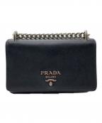 PRADAプラダ）の古着「チェーンショルダーバッグ」｜NERO