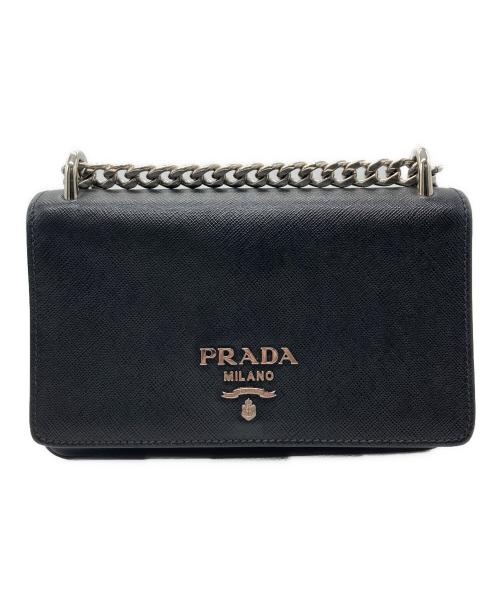 PRADA（プラダ）PRADA (プラダ) チェーンショルダーバッグ NEROの古着・服飾アイテム