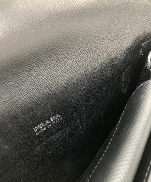PRADA（プラダ）PRADA (プラダ) チェーンショルダーバッグ ブラックの古着・服飾アイテム