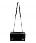 PRADA (プラダ) チェーンショルダーバッグ ブラック：50000円