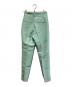 Mame Kurogouchi (マメクロゴウチ) Silk Wool Double Cloth Tapered Trousers ミントグリーン サイズ:1：19000円
