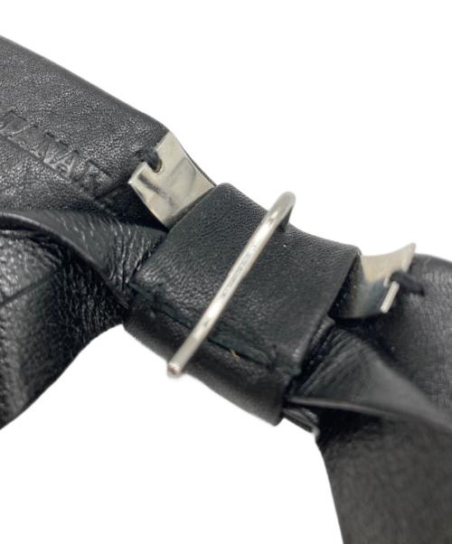 FUMIE=TANAKA（フミエタナカ）FUMIE=TANAKA (フミエタナカ) long ribbon hook ブラックの古着・服飾アイテム