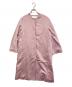 ANAYI（アナイ）の古着「ノーカラーカシミヤコート」｜ピンク