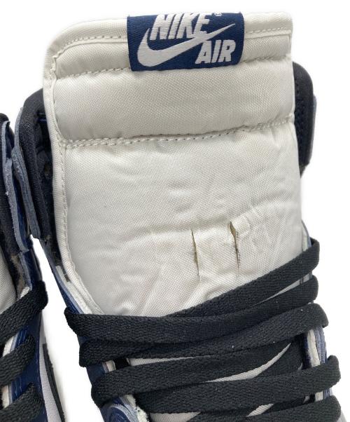 NIKE（ナイキ）NIKE (ナイキ) Air Jordan 1 Retro High OG（エアジョーダン1レターハイOG） Midnight Navy サイズ:30㎝の古着・服飾アイテム