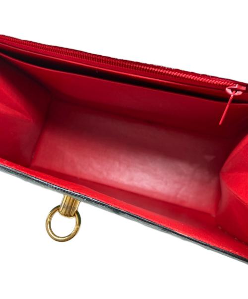 CELINE（セリーヌ）CELINE (セリーヌ) オーストリッチハンドバッグ グリーンの古着・服飾アイテム