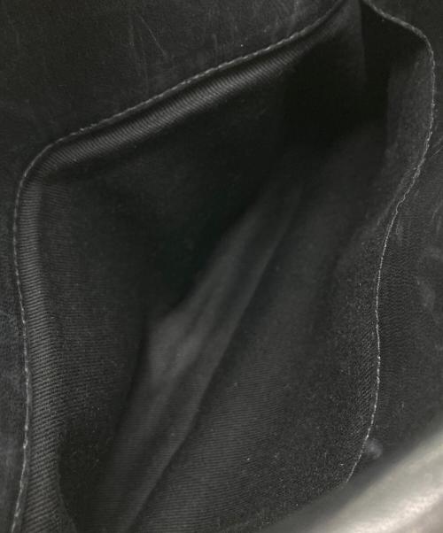 BALLY（バリー）BALLY (バリー) キルティングレザーショルダーバッグ ブラックの古着・服飾アイテム