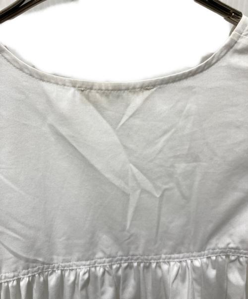 YORI（ヨリ）yori (ヨリ) 長袖ブラウス ホワイト サイズ:FREEの古着・服飾アイテム