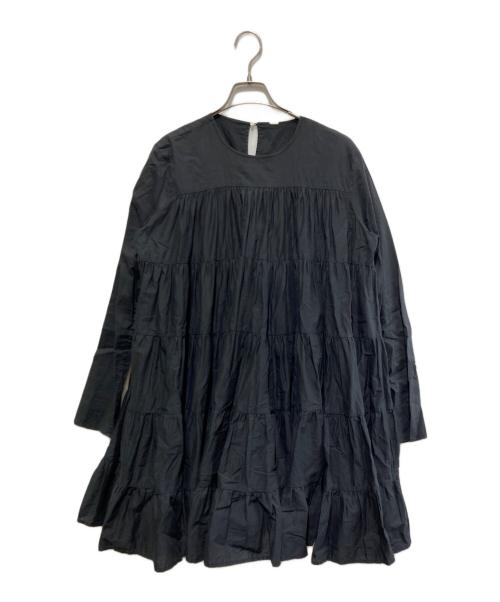 merlette（マーレット）Merlette (マーレット) ティアードブラウス ブラック サイズ:XSの古着・服飾アイテム