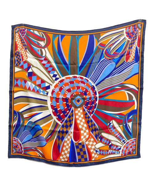 HERMES（エルメス）HERMES (エルメス) カレ70 オレンジの古着・服飾アイテム