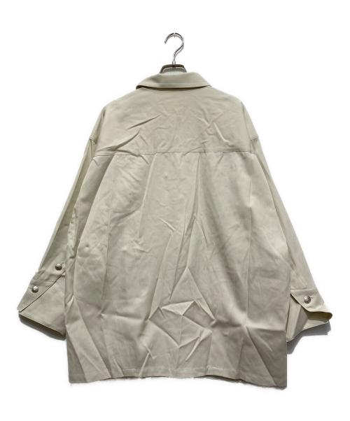 Demi-Luxe Beams（デミルクス ビームス）Demi-Luxe BEAMS (デミルクス ビームス) カバーオール ブルゾン ホワイト サイズ:38の古着・服飾アイテム
