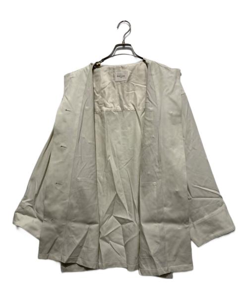 Demi-Luxe Beams（デミルクス ビームス）Demi-Luxe BEAMS (デミルクス ビームス) カバーオール ブルゾン ホワイト サイズ:38の古着・服飾アイテム