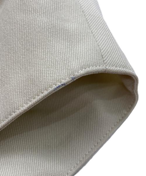 Demi-Luxe Beams（デミルクス ビームス）Demi-Luxe BEAMS (デミルクス ビームス) カバーオール ブルゾン ホワイト サイズ:38の古着・服飾アイテム