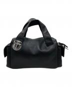 MARC JACOBSマークジェイコブズ）の古着「ザプッシュロックサッチェルミニ」｜ブラック