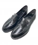 ADELOアデロ）の古着「ローファー」｜ブラック