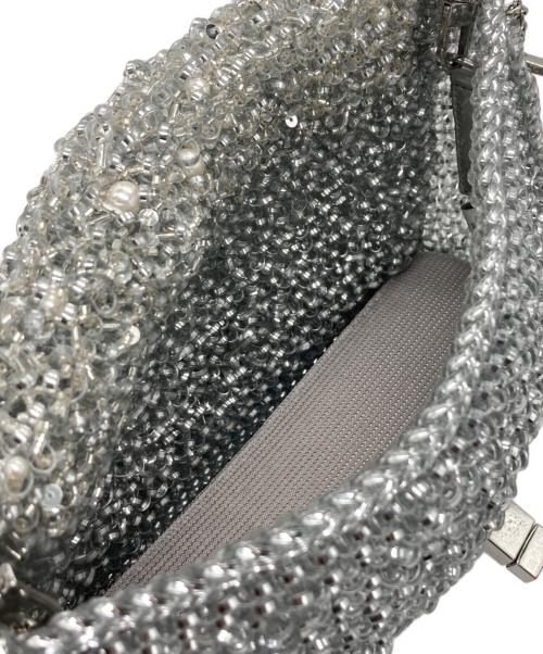 ANTEPRIMA（アンテプリマ）ANTEPRIMA (アンテプリマ) ペルラ グリッターミディアム シルバーの古着・服飾アイテム