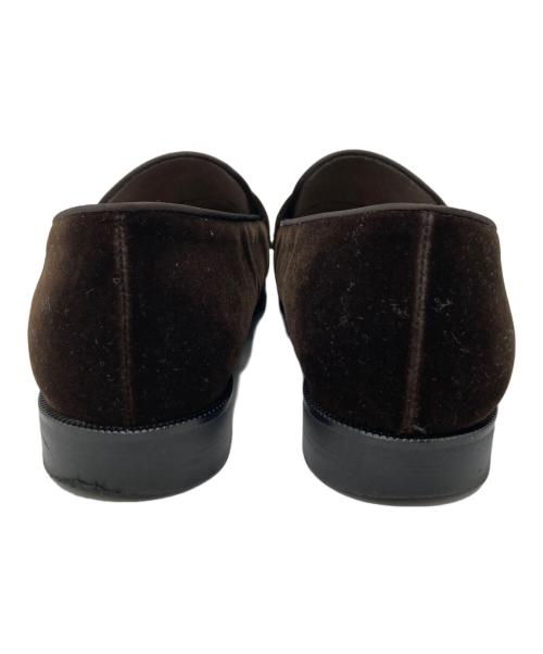 OHGA（オオガ）OHGA (オオガ) コインローファー ブラウン サイズ:24 2/1の古着・服飾アイテム