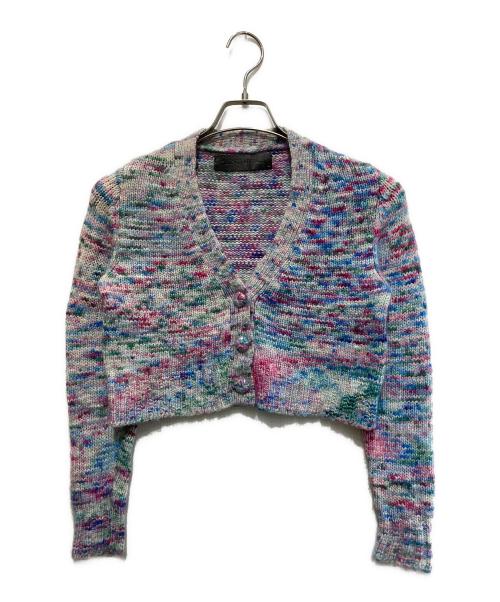 The Elder Statesman（エルダーステイツマン）The Elder Statesman (エルダーステイツマン) カシミヤカーディガン マルチカラー サイズ:XSの古着・服飾アイテム