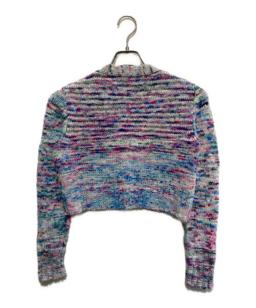 The Elder Statesman（エルダーステイツマン）The Elder Statesman (エルダーステイツマン) カシミヤカーディガン マルチカラー サイズ:XSの古着・服飾アイテム