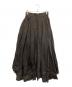MADISON BLUE (マディソンブルー) TUCK VOLUME SKIRT RAMIE ブラウン サイズ:XS：15000円