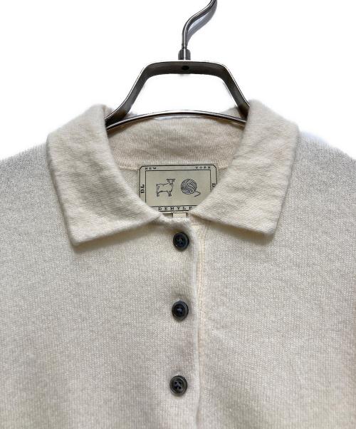 DEMYLEE（デミリー）DEMYLEE (デミリー) Darrin Cashmere Top アイボリー サイズ:XSの古着・服飾アイテム