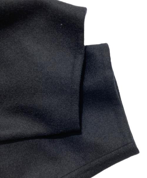 mtmodelist（エムティーモデリスト）mtmodelist (エムティーモデリスト) リバーメルトンボリュームコート ブラック サイズ:1の古着・服飾アイテム