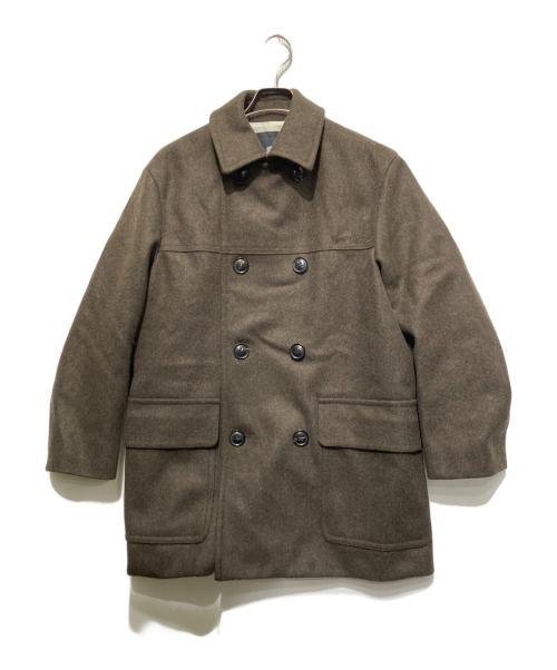 BLAMINK（ブラミンク）BLAMINK (ブラミンク) ウール FALL 8ボタン コート ブラウン サイズ:1の古着・服飾アイテム