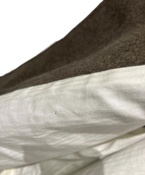 BLAMINK（ブラミンク）BLAMINK (ブラミンク) ウール FALL 8ボタン コート ブラウン サイズ:1の古着・服飾アイテム