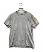 MONCLERモンクレール）の古着「T-SHIRT GIROCOLLO」｜グレー