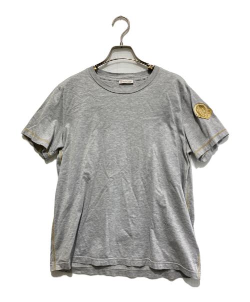 MONCLER（モンクレール）MONCLER (モンクレール) T-SHIRT GIROCOLLO グレー サイズ:XSの古着・服飾アイテム