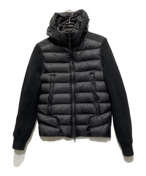 C.P COMPANY（シーピーカンパニー）C.P COMPANY (シーピーカンパニー) ニット + ダウン ジャケット ブラック サイズ:不明の古着・服飾アイテム