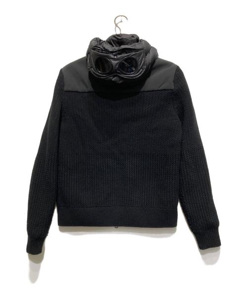 C.P COMPANY（シーピーカンパニー）C.P COMPANY (シーピーカンパニー) ニット + ダウン ジャケット ブラック サイズ:不明の古着・服飾アイテム