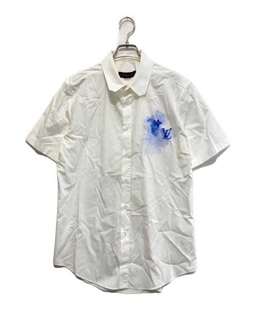 LOUIS VUITTON（ルイ ヴィトン）LOUIS VUITTON (ルイ ヴィトン) 21SS グラフィック ペイント半袖シャツ ホワイト サイズ:Sの古着・服飾アイテム