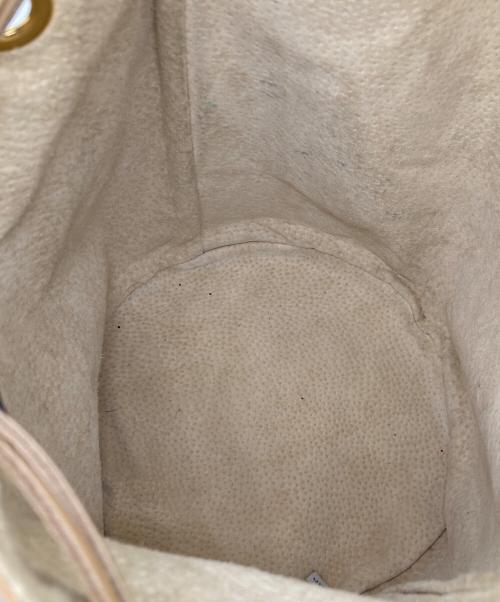 J&M DAVIDSON（ジェイ＆エム デヴィッドソン）J&M DAVIDSON (ジェイ＆エム デヴィッドソン) カーニバルレザーショルダーバッグ ベージュの古着・服飾アイテム