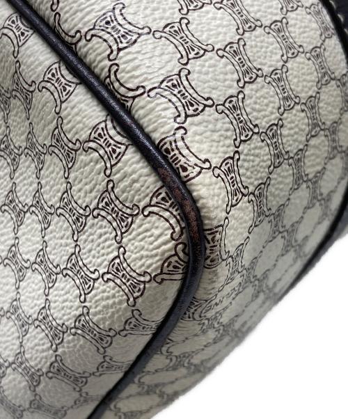 CELINE（セリーヌ）CELINE (セリーヌ) マカダム柄バッグ ベージュの古着・服飾アイテム