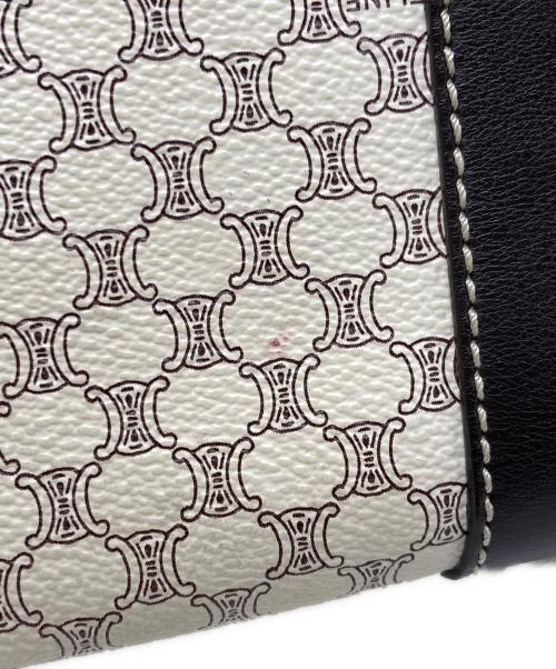 CELINE（セリーヌ）CELINE (セリーヌ) マカダム柄バッグ ベージュの古着・服飾アイテム