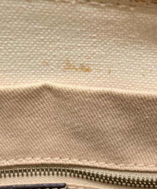 CELINE（セリーヌ）CELINE (セリーヌ) マカダム柄バッグ ベージュの古着・服飾アイテム