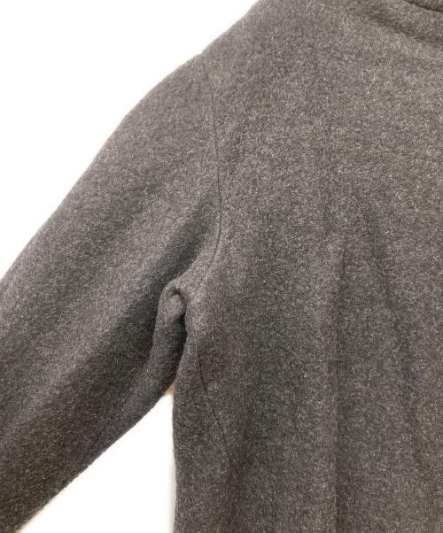 ATTACHMENT（アタッチメント）ATTACHMENT (アタッチメント) WO FLEECE BOTTLE NECK PULLOVER（ウールフリース ボトルネック プルオーバー） ブラック サイズ:SIZE 1の古着・服飾アイテム